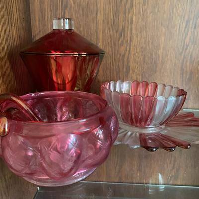 Vintage Hazel Atlas Glass & Vintage Pink Glassware
