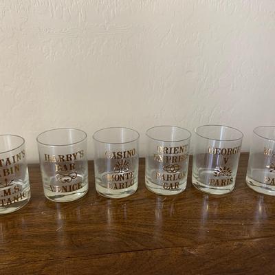 Cera World Famous Bars Highball Glass Set Of 6