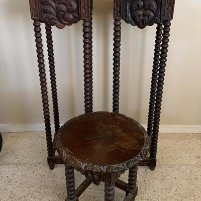 Three Ornate Side Tables