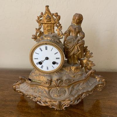Antique French Mantle Clock 