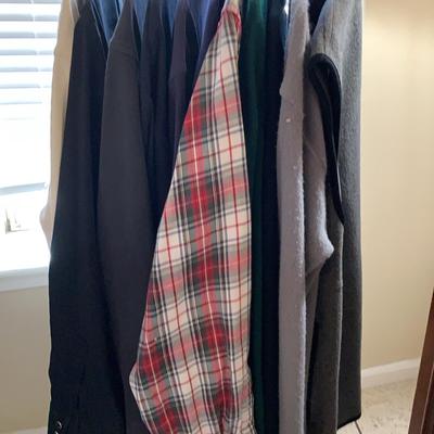 Lot Of 11 Long Sleeved Men’s Shirts And Sweaters Size Xl