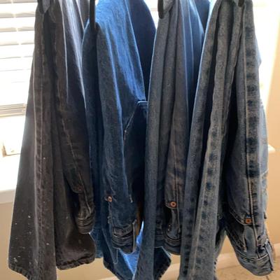 Lot Of 4 Pairs Of Men’s Levi’s Button Up Jeans Various Sizes
