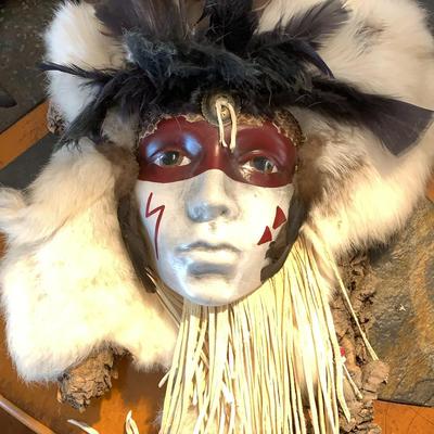 Native American Mask Wall Decor