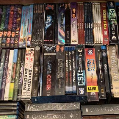 Large Lot of DVDs