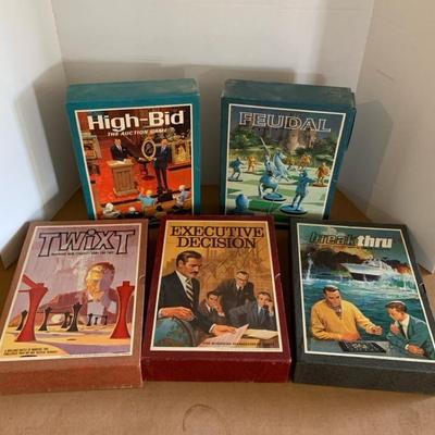 Feudal And Other Vintage Board Game Collection