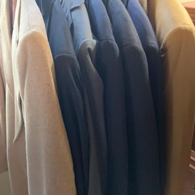 Lot Of 7 Men’s Suit Jackets Xl