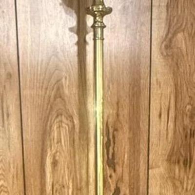 Brass Laurel Leaf Torchiere Standing lamp