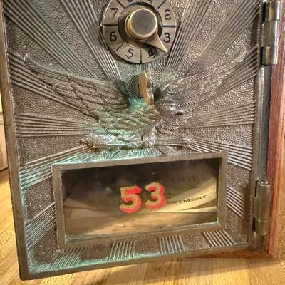 Working Vintage Post Office Box “The Knothole” (Circa 1920s–40s)