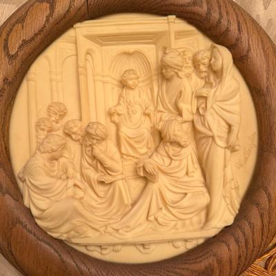 Cristo fra i Dottori della Legge” Collector Plate – Le Porte del Ghiberti – Plate No. BB8664 – Itali