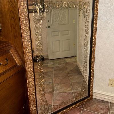 ornate mirror 5ft Tall