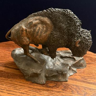 The American Buffalo” Sculpture – Limited Edition #7143/9500 – New England Collectors Society