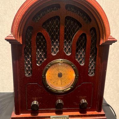 ThomasEdison Am/ Fm Radio Classic Replica 