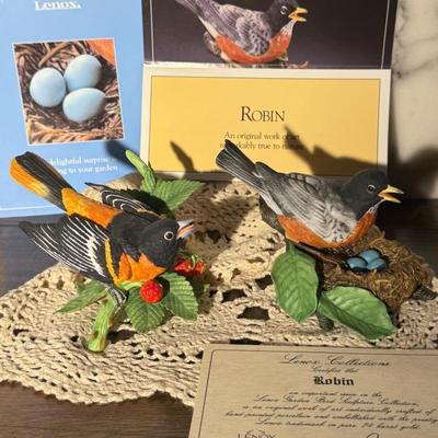 Lenox Collectibles….Robin /Baltimore Oriole 