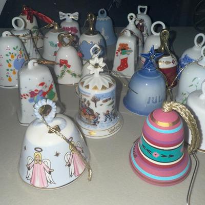 Collection Of Mini Bells Hanging Ornaments 
