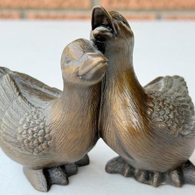 Cathi Cook Lucky Ducks 1995 No. 125 Bronze Sculpture