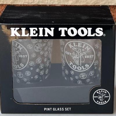 Klein Tools Pint Glass Set In Original Box