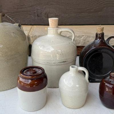 Vintage And Antique Jugs And Bottles