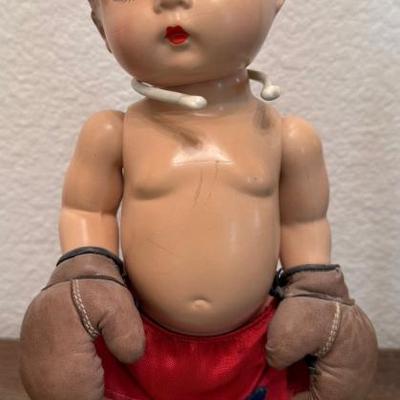 13.5" Effanbee Composition Candy Kid Boxer Doll