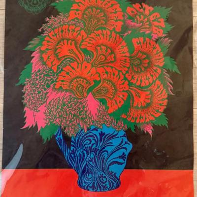 1967 Family Dog Productions 14 X 20 Band Poster Avalon Ballroom 10 6-8, 1967