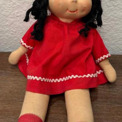 Vintage Little Lulu 10 Inch Cloth Doll