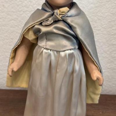 1930's Composition 14 Inch Snow White Doll With Stand