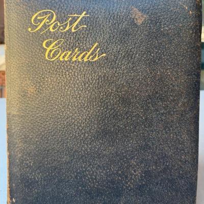 Massive Book Full Of Antique Past Cards, Advertising, Nebraska, And More