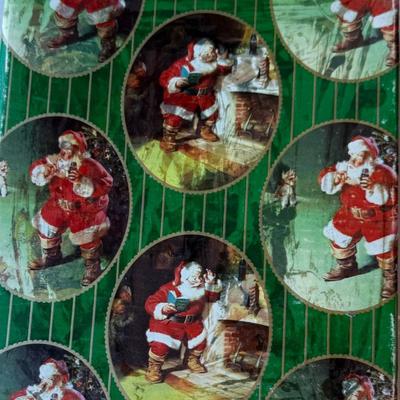 Coca Cola Vintage Santa Scrap Book - Advertising, Cracker Jack, And More