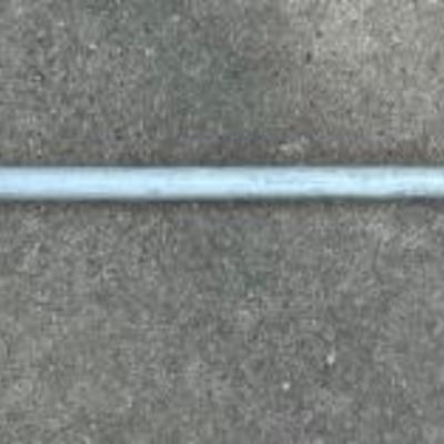 Vintage 41" Hand Made And Painted Wooden Sword With Felt Handle