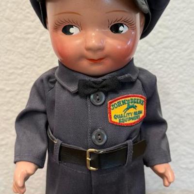 Antique 14" Buddy Lee John Deere Advertising Doll