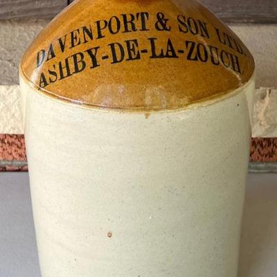 Vintage Davenport & Son LTD. Ashby-de-la-zouch Stoneware Crock