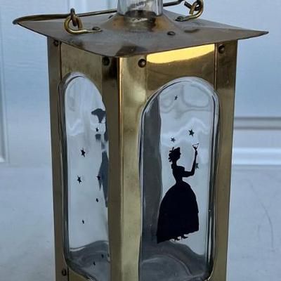 Vintage 11" Brass Musical Decanter - Plays How Dry Am I