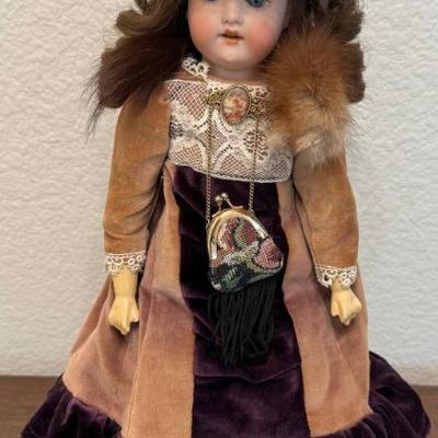 21" Depot 8.5 Antique Porcelain Doll