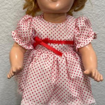 Vintage Composition Shirley Temple 16 Inch Doll