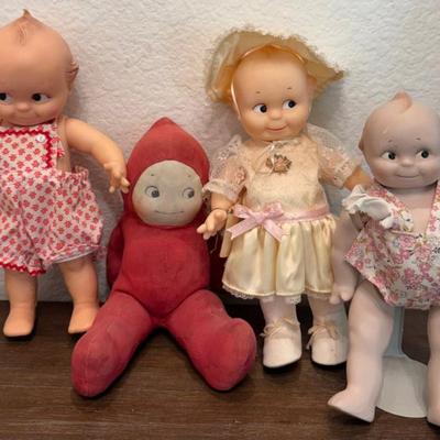 Vintage Jesco Kewpie Cameo Doll - Shackman Japan Porcelain Kewpie - Cuddle Kewpie - Cameo Kewpie Doll