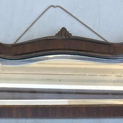 Antique Repurposed Beveled Mirror