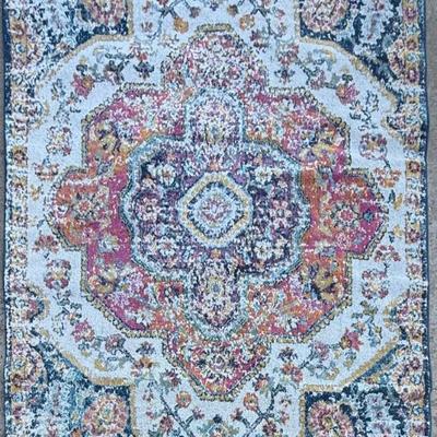 Style Selections 63" X 87" 100 Percent Polypropylene Boho Area Rug