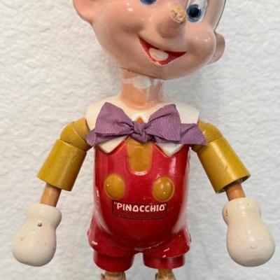1940s Composite Disney Ideal Pinocchio 8 Inch Doll