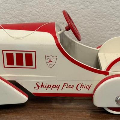 Limited Edition Xonex Skippy Fire Chief Pedal Car Ken Kovach 5146 Of 10000