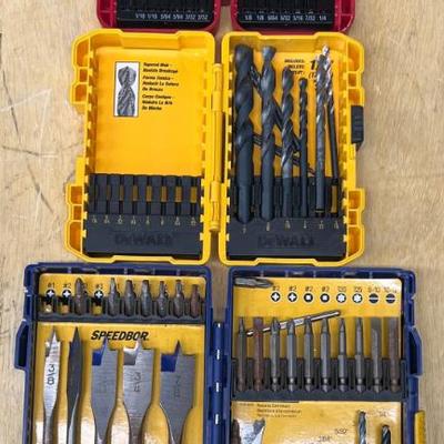 DeWalt, Irwin, & Autocraft Partial Bit Sets
