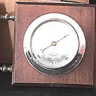 Sale Photo Thumbnail #53: Vintage Springfield Barometer/Thermometer Humidity Weather Station, 