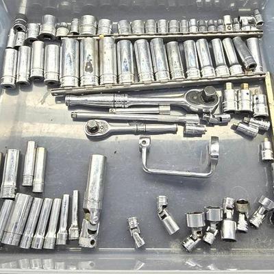 Snap-On Tools SAE & Metric Socket Mystery Lot 