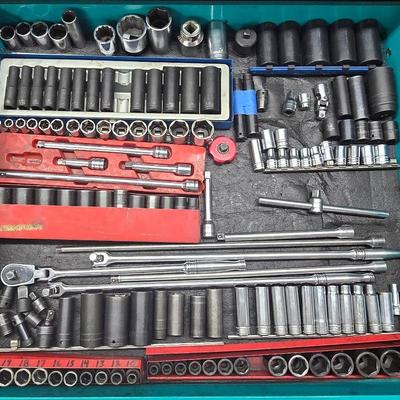 Snap-On Tools Automotive Sockect Lot