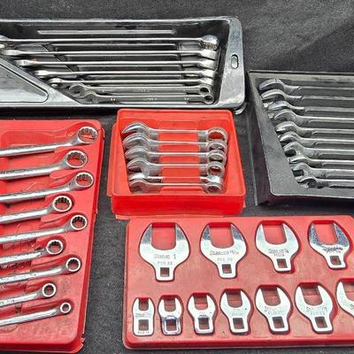 Snap-On & Matco Tools Box Wrench Set Lot