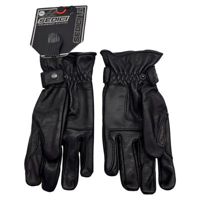 Sedici Alexi Motorcycle Gloves Black Leather 