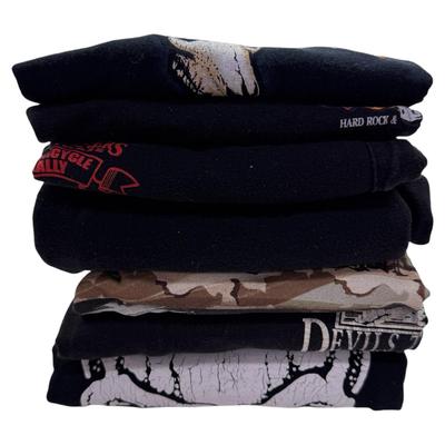 Vintage Motorcycle Rally T-Shirt Lot Of 6