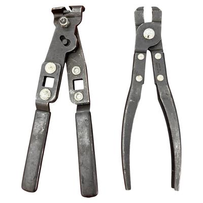 Lot of 2 Blue Point USA Made Specialty Pliers – YA3050 Hose Clamp Pliers & Vintage Adjustable Tool