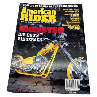 American Rider Magazine Lot Of 14 Harley Davidson 