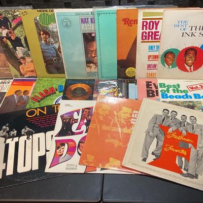 50’s & 60’s Rock N’ Roll And Easy Listening : Nat King Cole, The Ink Spots, Beach Boys, Monkees 