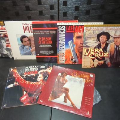Laser Discs : Falling In Love, Unlawed Entry, Rambling Rose+ More 