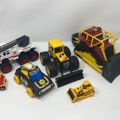 Toy Work Vehicles - Response Team Cars, Construction Vehicles - Tonka Truck 